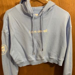 Call Her Daddy cropped hoodie